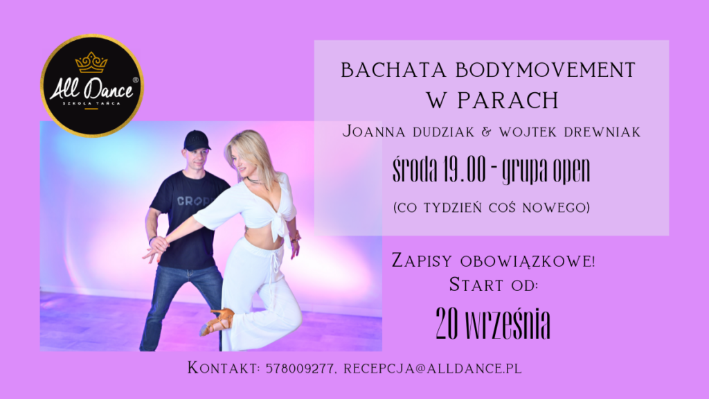 Bachata open w parach z Asią i Wojtkiem